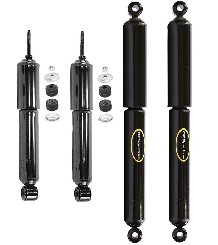 Front & Rear Shock Absorbers Kit Monroe OESpectrum for Nissan D21 Frontier 4WD - Image 1 of 1