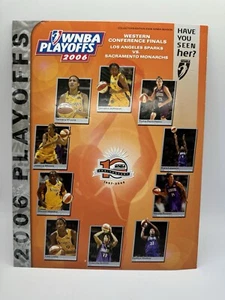 Detroit Shock Connecticut Sun WNBA Playoffs 2003 Conference Finals Card - Picture 1 of 10