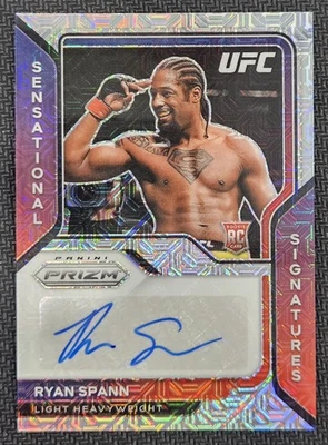 Ryan Spann 2021 Panini Prizm UFC Sensational Signatures Mojo Auto Autograph #/25 - Image 1 of 2