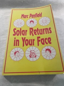 "Solar Returns in Your Face" by Marc Penfield RARE BOOK on SOLAR RETURNS VINTAGE - Picture 1 of 4