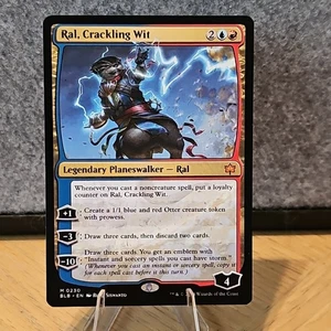MTG Ral, Crackling Wit Bloomburrow Set Mythic Rare #230 NM Fresh Pull No Play - Picture 1 of 2