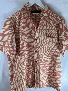 Design Collective By Cintas Medium Polyester Hawaiian Shirts Camp Casual Biz - Picture 1 of 9
