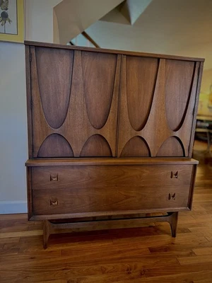 Vintage Mid-Century Modern Broyhill Brasilia Gentleman’s Dresser - Image 1 of 4