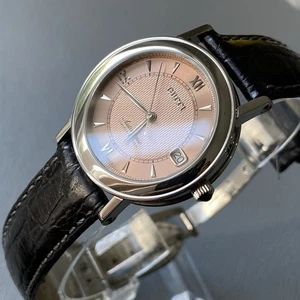 Mens Genuine Gucci 7400 Limited Edition Salmon Dial Slim Serviced ETA 2892 - Picture 1 of 14