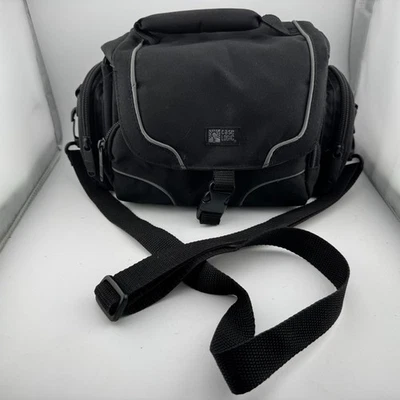 Case Logic Medium SLR/DSLR Camera Bag Black Padded w/ Shoulder Strap 9" x 6" x 6 - Image 1 of 4