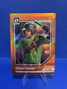 2024 Panini Donruss - Optic Colton Cowser #15 Orange Prizm /199 (RC) - Bild 1 von 2
