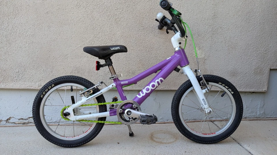 Bicicleta para niños Woom 2 14 pulgadas edades 3-5 y 37-43" altura del ciclista Foto 1 de 4