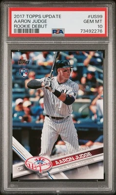 2017 Topps Update Aaron Judge #US99 PSA 10 Rookie - Image 1 of 2