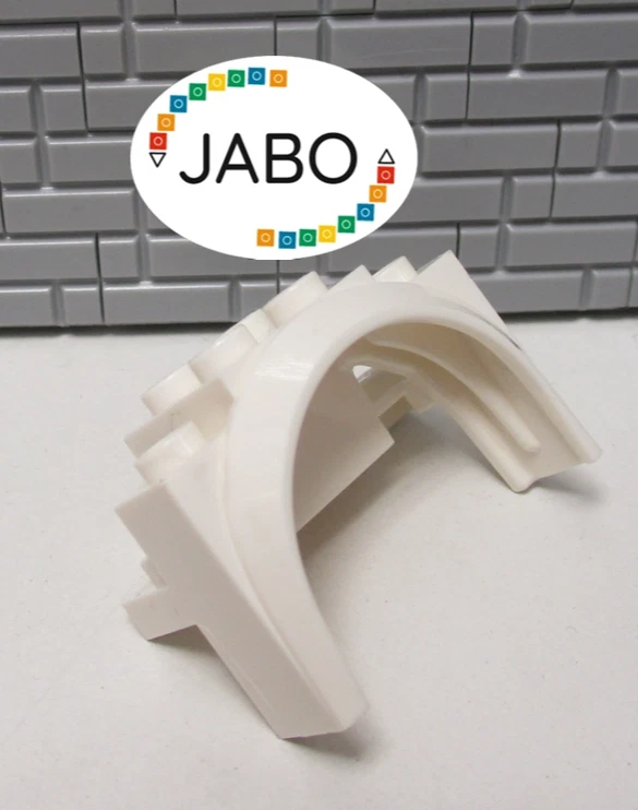 (J14/1) Lego 18974 Guardabarros Blanco 4x2 1/2x 2 1/3 VELOCIDAD CAMPEONES Coche Camión Foto 1 de 1