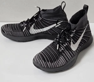 Nike Free Train Force Flyknit Shoes Mens Dark Gray Sneakers 833275-017 US10.5 - Picture 1 of 10