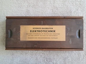 Kosmos Baukasten Elektrotechnik 1930 - 40er Jahre sehr selten - Bild 1 von 11
