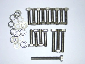 Kawasaki Z1000 J Series - Sump Cover Bolts Set - Stainless Steel - Picture 1 of 1