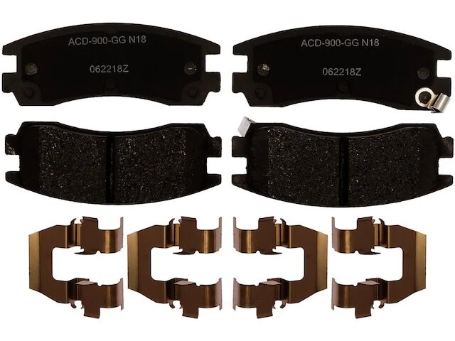 Juego de pastillas de freno trasero para Cadillac Eldorado 1997-2002 1998 1999 2000 2001 NQ289CB Foto 1 de 1