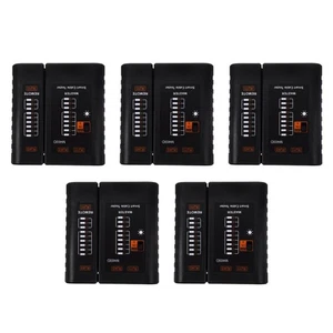  5 Pack Netzwerk Prüfgerät Netzwerkkabeltester Telefonleitungstester - Bild 1 von 12
