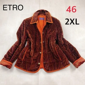 ETRO Milano Steppjacke Paisley gebraucht Gr. 46 Made in Italy aus Japan - Bild 1 von 24