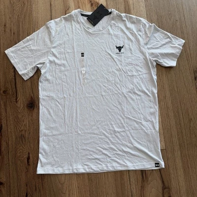 NUEVA NUEVA CON ETIQUETAS Camiseta Under Armour Para Hombres Grande Marca Project Rock Manga Corta Foto 1 de 4