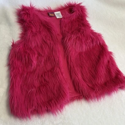 Dreamworks Trolls Chaleco Rosa Brillante Niñas Talla 14/16 Disfraz, Usado Foto 1 de 4