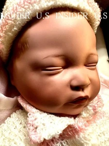 The Ashton-Drake Galleries Keramik Baby Puppe 13,4 Zoll Neu 55R - Bild 1 von 10