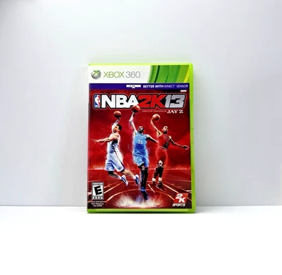 NBA 2K13 Microsoft Xbox 360 Estuche, Manual e Ilustraciones Solo Sin Juego Envío Gratis Foto 1 de 3
