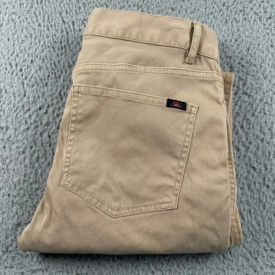 Pantalones Faherty Para Hombre 5 Bolsillos Tostado 31 Algodón Orgánico Elastizados Informales Viaje Trabajo Foto 1 de 4