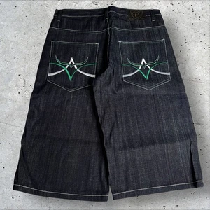 Jeans vintage blu scuro sughero uomo vestibilità ampia stile Southpole Baggy taglia 34/15 - Foto 1 di 5