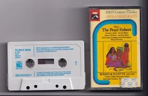 (LT44) Bizet, The Pearl Fishers - 1961 Cassette Tape - Picture 1 of 2
