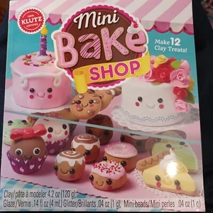 Mini Bake Shop by Editors of Klutz - 48 PAGE Book & Air-Dry Clay - NEW - BOX-27 - Picture 1 of 4
