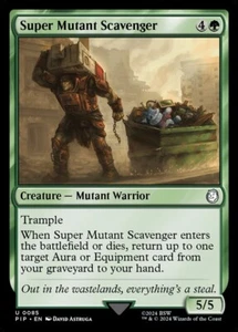 1x - Super Mutant Scavenger - Universes Beyond: Fallout - UC NM MTG - Picture 1 of 1