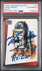 1993 Topps Star Wars Galaxy R2-D2 KENNY BAKER AUTO PSA Authenticated #12 - Picture 1 of 2
