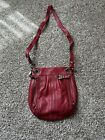 B Makowsky Handbag / Purse Red Leather Purse