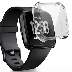 TPU Full Cover Case Cover Armor Screen Protector For Fitbit Versa Lite Version - Picture 1 of 6
