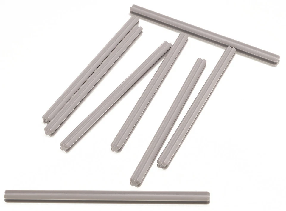 LEGO Technik - 8 Achsen / Kreuzachse 9 Noppen lang hellgrau / 60485 NEUWARE - Bild 1 von 1