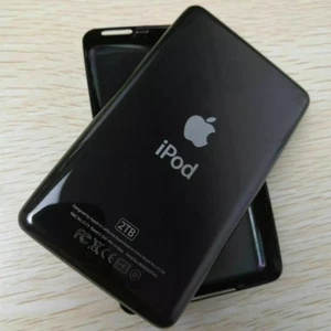 Black Metal Back Housing Cover Case for iPod Classic 6/7 Video 5/5.5 Thin/Thick - Picture 1 of 5