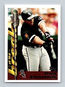 1995 Topps Traded & Rookies #1 Frank Thomas   ATB