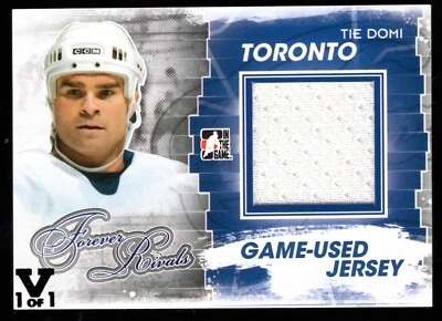2012-13 ITG TIE DOMI GU Jersey "Blue Version Forever Rivals" '16 Vault 1/1 - Image 1 of 2