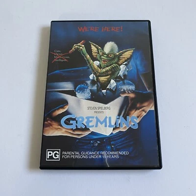 Gremlins (DVD, 1984) Horror Movie Rare DVD Cult Classic R4 VGC + Free Postage - image 1 of 4