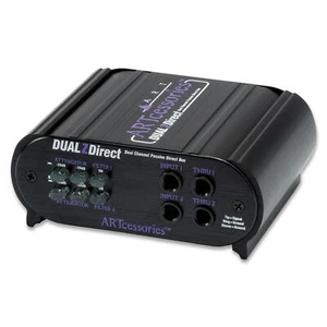ART DUALZDirect 2-Kanal Professional Passive Direct Box Dual Z-Direct Stereo - Bild 1 von 2