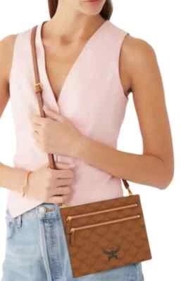 NUEVO MCM Lauretos Pequeño Himmel Bandolera Bolso Nuevo con Etiquetas Foto 1 de 4