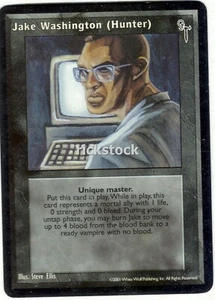 Jake Washington (Hunter) x1 FN VTES Jyhad ET - Imagen 1 de 1