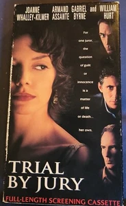 « Procès par jury », RARE EXEMPLAIRE DE PROJECTION - Avec W Hurt et J Whalley (VHS, 1995) - Photo 1/4