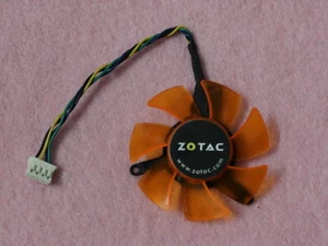 45mm Zotac 8500GT 8600GT 9400GT Fan Replacement 39mm 4Pin PLD05010S12L R175 - Picture 1 of 3