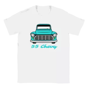 Camiseta 55 Chevy Pickup Clásica Unisex Cuello Redondo - Imagen 1 de 7