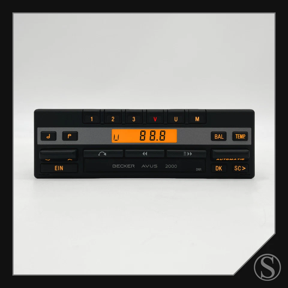 Becker Avus 2000 BE1146 Radio Mercedes-Benz MB 100 T 1 Bremer SK LKW 24 Volt - Bild 1 von 1