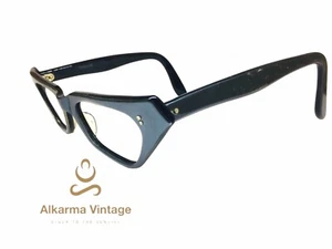 1950S  Vintage Eyeglasses Size: 46-20 120 Made In France Unknown Brand - Picture 1 of 11