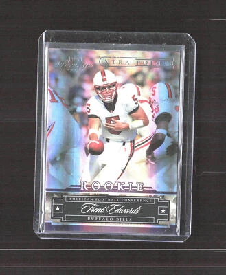 2007 Playoff Prestige #201 Trent Edwards Xtra Points Purple #/50 - Image 1 of 2