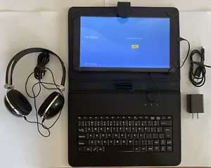 Core Innovations CTB1016GBL 10.1" Quad-Core Tablet w/Headphones + Keyboard Table - Picture 1 of 5