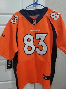 Denver Broncos Wes Welker On Field Orange Jersey size 44 XL - Picture 1 of 6