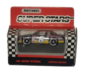 1992 Matchbox Superstars Jeff Burton #8 Car  🏎 Limited Edition Grad National  - Picture 1 of 17
