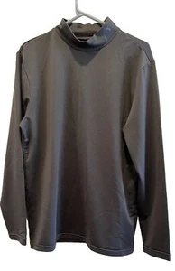 Head Tennis Gear Women’s Top Long Sleeve Mock Neck Gray SZ L Activewear - Picture 1 of 7