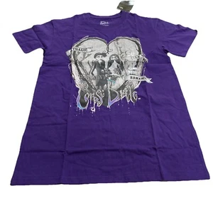 Tim Burton Adult Purple Corpse Bride Short Sleeve Graphic Tee Small - Picture 1 of 3